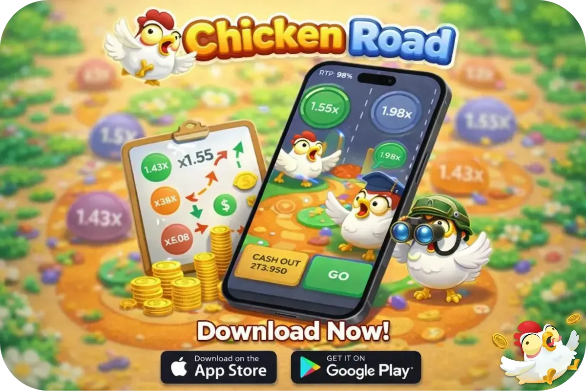 app chicken road for mobile