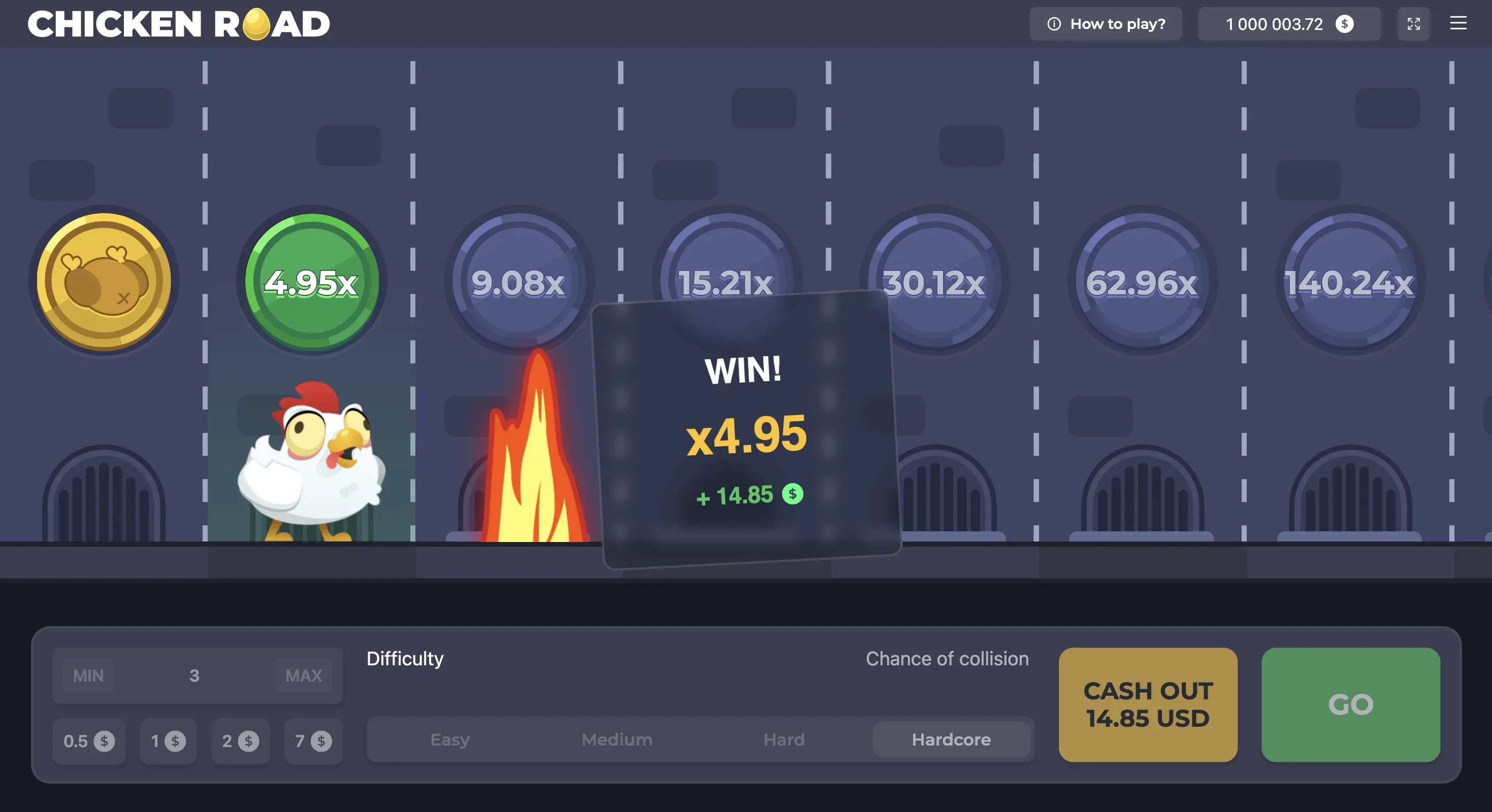 game chicken road