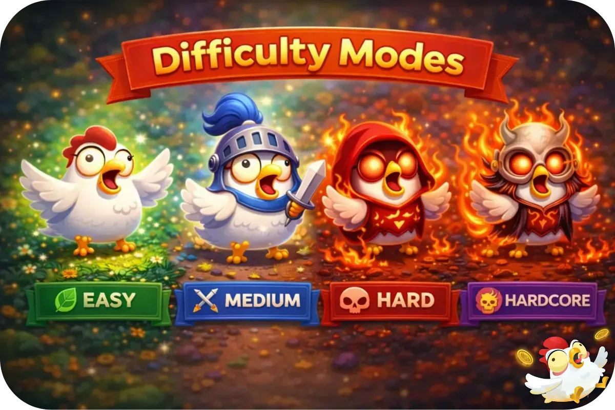 game modes chicken road slot